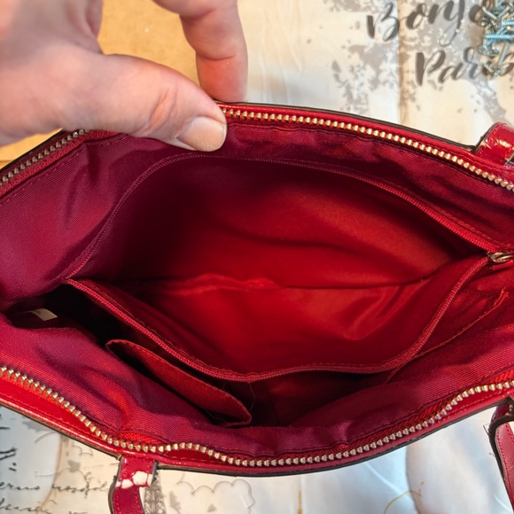 Coach Poppy Lurex Limited Edition Tote F22121 Like New - Picture 4 of 10